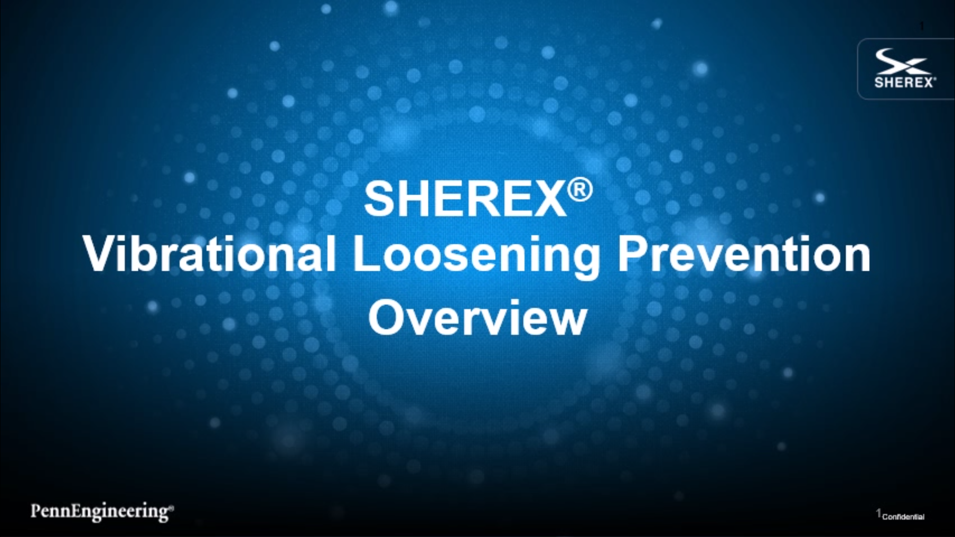 SHEREX® Vibrational Loosening Prevention Overview