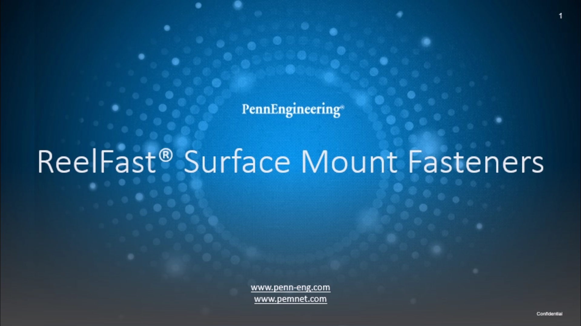 ReelFast® Surface Mount Fasteners